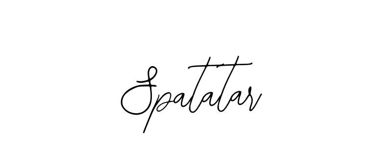 Also You can easily find your signature by using the search form. We will create Spatatar name handwritten signature images for you free of cost using Bearetta-2O07w sign style. Spatatar signature style 12 images and pictures png