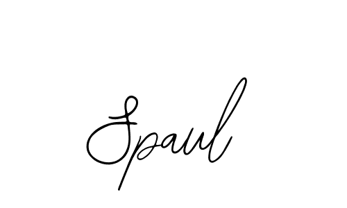 How to Draw Spaul signature style? Bearetta-2O07w is a latest design signature styles for name Spaul. Spaul signature style 12 images and pictures png