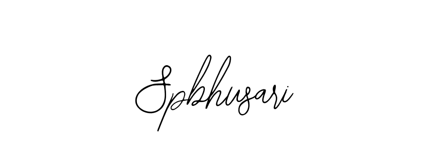 The best way (Bearetta-2O07w) to make a short signature is to pick only two or three words in your name. The name Spbhusari include a total of six letters. For converting this name. Spbhusari signature style 12 images and pictures png