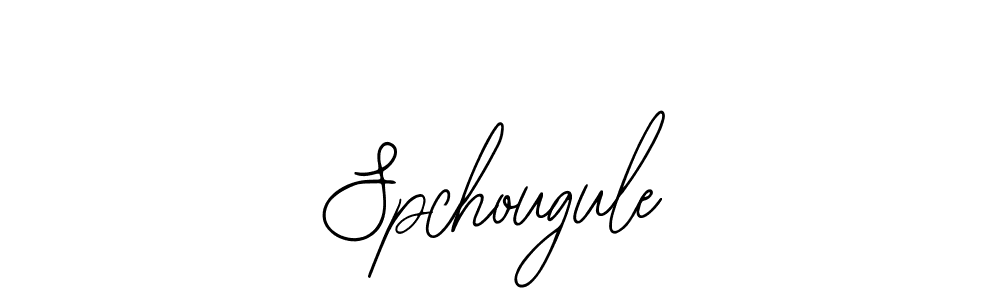 Design your own signature with our free online signature maker. With this signature software, you can create a handwritten (Bearetta-2O07w) signature for name Spchougule. Spchougule signature style 12 images and pictures png