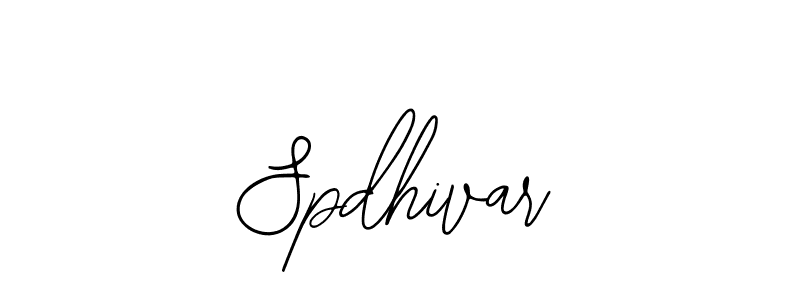 if you are searching for the best signature style for your name Spdhivar. so please give up your signature search. here we have designed multiple signature styles  using Bearetta-2O07w. Spdhivar signature style 12 images and pictures png
