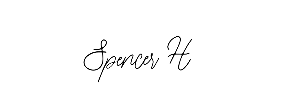 Also we have Spencer H name is the best signature style. Create professional handwritten signature collection using Bearetta-2O07w autograph style. Spencer H signature style 12 images and pictures png