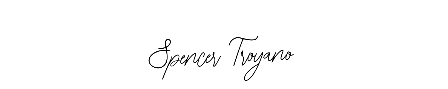 Similarly Bearetta-2O07w is the best handwritten signature design. Signature creator online .You can use it as an online autograph creator for name Spencer Troyano. Spencer Troyano signature style 12 images and pictures png