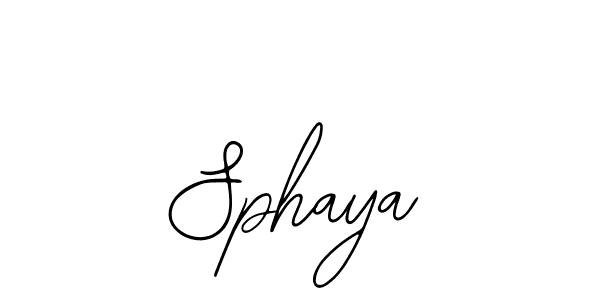 if you are searching for the best signature style for your name Sphaya. so please give up your signature search. here we have designed multiple signature styles  using Bearetta-2O07w. Sphaya signature style 12 images and pictures png