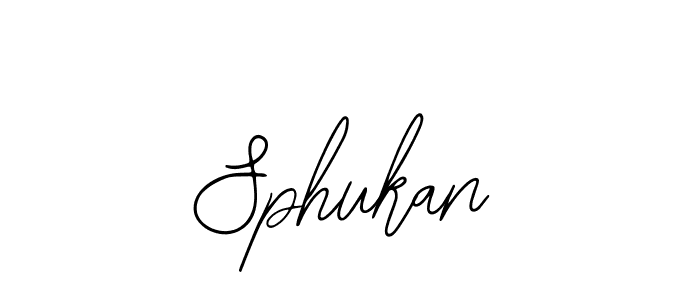 How to make Sphukan name signature. Use Bearetta-2O07w style for creating short signs online. This is the latest handwritten sign. Sphukan signature style 12 images and pictures png