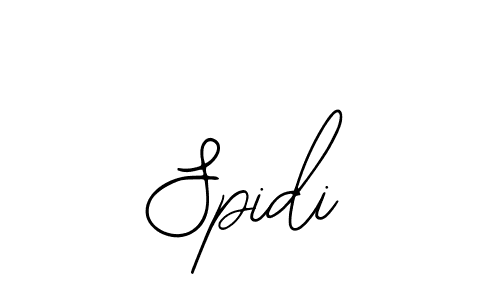 Also we have Spidi name is the best signature style. Create professional handwritten signature collection using Bearetta-2O07w autograph style. Spidi signature style 12 images and pictures png