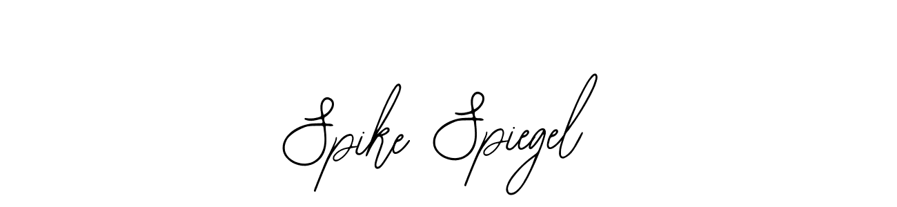 Create a beautiful signature design for name Spike Spiegel. With this signature (Bearetta-2O07w) fonts, you can make a handwritten signature for free. Spike Spiegel signature style 12 images and pictures png