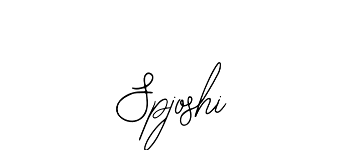 Also You can easily find your signature by using the search form. We will create Spjoshi name handwritten signature images for you free of cost using Bearetta-2O07w sign style. Spjoshi signature style 12 images and pictures png