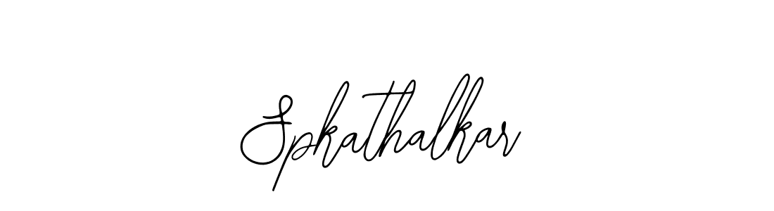 The best way (Bearetta-2O07w) to make a short signature is to pick only two or three words in your name. The name Spkathalkar include a total of six letters. For converting this name. Spkathalkar signature style 12 images and pictures png