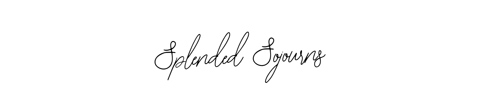 You can use this online signature creator to create a handwritten signature for the name Splended Sojourns. This is the best online autograph maker. Splended Sojourns signature style 12 images and pictures png