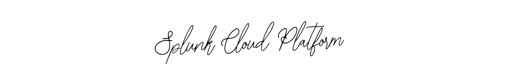 Use a signature maker to create a handwritten signature online. With this signature software, you can design (Bearetta-2O07w) your own signature for name Splunk Cloud Platform. Splunk Cloud Platform signature style 12 images and pictures png