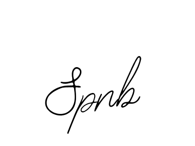 Make a beautiful signature design for name Spnb. Use this online signature maker to create a handwritten signature for free. Spnb signature style 12 images and pictures png