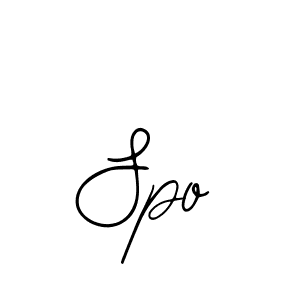 Make a beautiful signature design for name Spo. With this signature (Bearetta-2O07w) style, you can create a handwritten signature for free. Spo signature style 12 images and pictures png