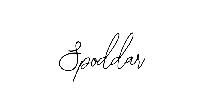 Spoddar stylish signature style. Best Handwritten Sign (Bearetta-2O07w) for my name. Handwritten Signature Collection Ideas for my name Spoddar. Spoddar signature style 12 images and pictures png