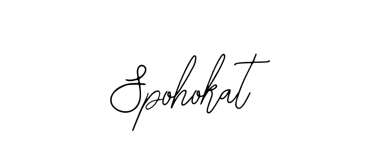 Spohokat stylish signature style. Best Handwritten Sign (Bearetta-2O07w) for my name. Handwritten Signature Collection Ideas for my name Spohokat. Spohokat signature style 12 images and pictures png