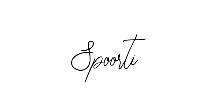 if you are searching for the best signature style for your name Spoorti. so please give up your signature search. here we have designed multiple signature styles  using Bearetta-2O07w. Spoorti signature style 12 images and pictures png