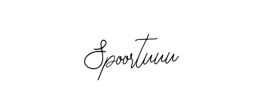 Spoortuuu stylish signature style. Best Handwritten Sign (Bearetta-2O07w) for my name. Handwritten Signature Collection Ideas for my name Spoortuuu. Spoortuuu signature style 12 images and pictures png