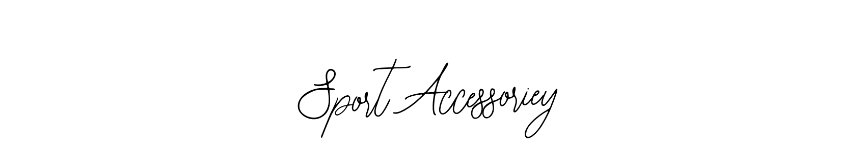 Also we have Sport Accessoriey name is the best signature style. Create professional handwritten signature collection using Bearetta-2O07w autograph style. Sport Accessoriey signature style 12 images and pictures png