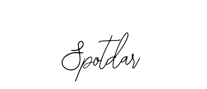 Create a beautiful signature design for name Spotdar. With this signature (Bearetta-2O07w) fonts, you can make a handwritten signature for free. Spotdar signature style 12 images and pictures png