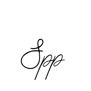 Design your own signature with our free online signature maker. With this signature software, you can create a handwritten (Bearetta-2O07w) signature for name Spp. Spp signature style 12 images and pictures png