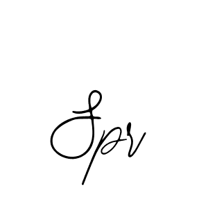 Create a beautiful signature design for name Spr. With this signature (Bearetta-2O07w) fonts, you can make a handwritten signature for free. Spr signature style 12 images and pictures png