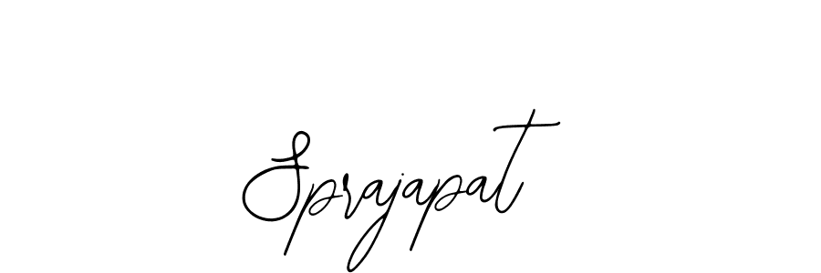 Make a beautiful signature design for name Sprajapat. Use this online signature maker to create a handwritten signature for free. Sprajapat signature style 12 images and pictures png