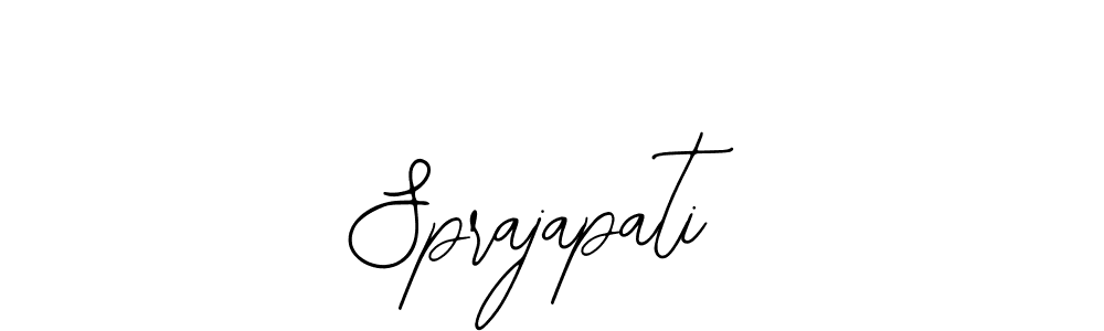 Sprajapati stylish signature style. Best Handwritten Sign (Bearetta-2O07w) for my name. Handwritten Signature Collection Ideas for my name Sprajapati. Sprajapati signature style 12 images and pictures png