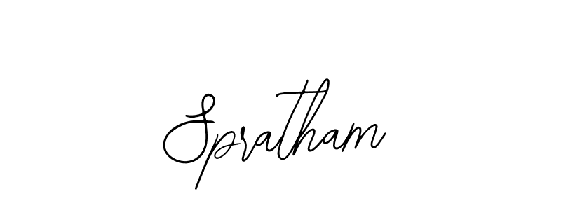 How to Draw Spratham signature style? Bearetta-2O07w is a latest design signature styles for name Spratham. Spratham signature style 12 images and pictures png