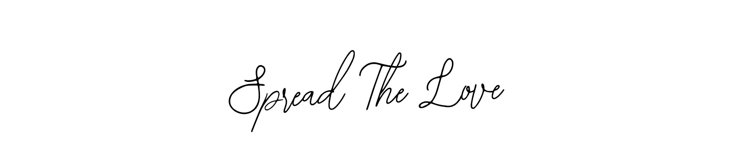 How to make Spread The Love signature? Bearetta-2O07w is a professional autograph style. Create handwritten signature for Spread The Love name. Spread The Love signature style 12 images and pictures png