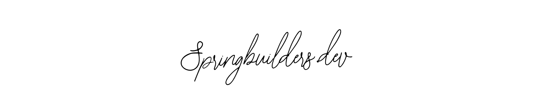 Once you've used our free online signature maker to create your best signature Bearetta-2O07w style, it's time to enjoy all of the benefits that Springbuilders.dev name signing documents. Springbuilders.dev signature style 12 images and pictures png