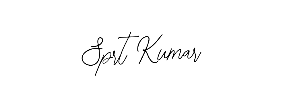 Create a beautiful signature design for name Sprt Kumar. With this signature (Bearetta-2O07w) fonts, you can make a handwritten signature for free. Sprt Kumar signature style 12 images and pictures png