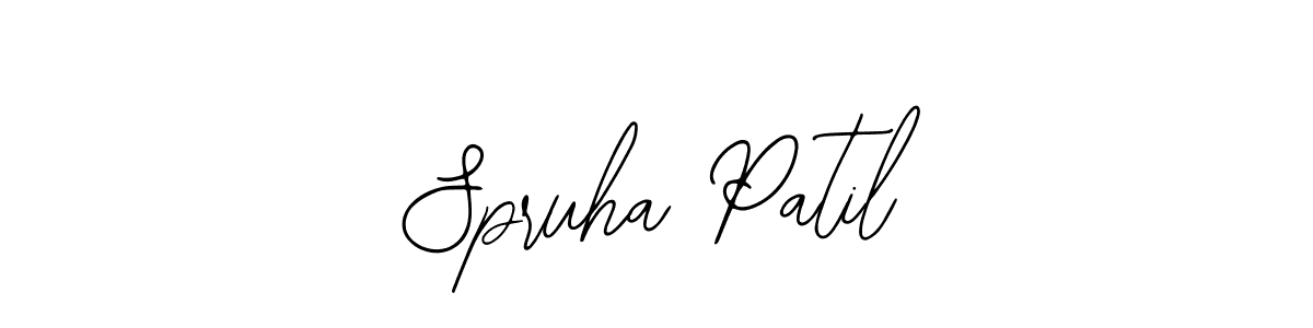 Create a beautiful signature design for name Spruha Patil. With this signature (Bearetta-2O07w) fonts, you can make a handwritten signature for free. Spruha Patil signature style 12 images and pictures png