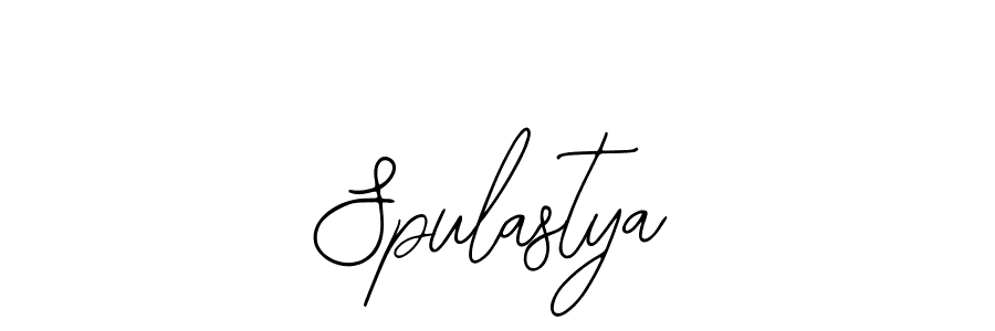 Also we have Spulastya name is the best signature style. Create professional handwritten signature collection using Bearetta-2O07w autograph style. Spulastya signature style 12 images and pictures png
