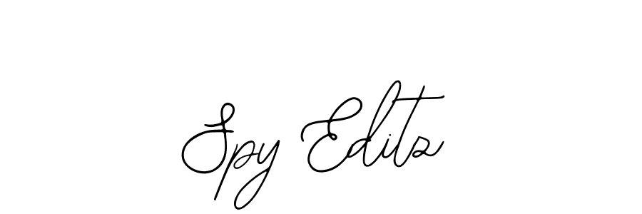 Also we have Spy Editz name is the best signature style. Create professional handwritten signature collection using Bearetta-2O07w autograph style. Spy Editz signature style 12 images and pictures png