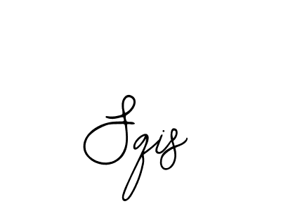 Use a signature maker to create a handwritten signature online. With this signature software, you can design (Bearetta-2O07w) your own signature for name Sqis. Sqis signature style 12 images and pictures png