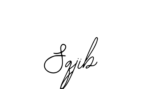 How to make Sqjib signature? Bearetta-2O07w is a professional autograph style. Create handwritten signature for Sqjib name. Sqjib signature style 12 images and pictures png