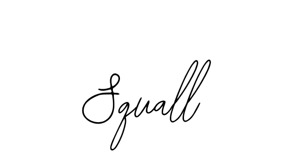 How to make Squall name signature. Use Bearetta-2O07w style for creating short signs online. This is the latest handwritten sign. Squall signature style 12 images and pictures png