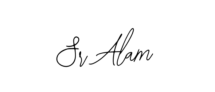 Make a beautiful signature design for name Sr Alam. Use this online signature maker to create a handwritten signature for free. Sr Alam signature style 12 images and pictures png