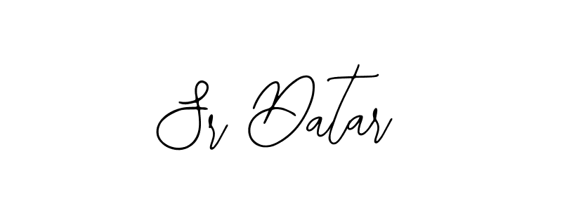 Make a beautiful signature design for name Sr Datar. Use this online signature maker to create a handwritten signature for free. Sr Datar signature style 12 images and pictures png