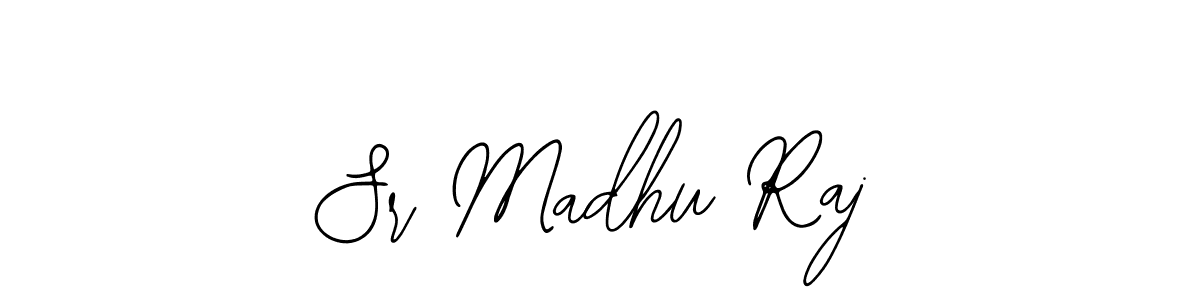 Create a beautiful signature design for name Sr Madhu Raj. With this signature (Bearetta-2O07w) fonts, you can make a handwritten signature for free. Sr Madhu Raj signature style 12 images and pictures png
