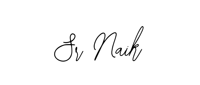 Create a beautiful signature design for name Sr Naik. With this signature (Bearetta-2O07w) fonts, you can make a handwritten signature for free. Sr Naik signature style 12 images and pictures png