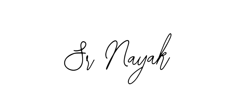 Make a beautiful signature design for name Sr Nayak. With this signature (Bearetta-2O07w) style, you can create a handwritten signature for free. Sr Nayak signature style 12 images and pictures png