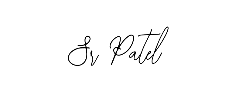 Similarly Bearetta-2O07w is the best handwritten signature design. Signature creator online .You can use it as an online autograph creator for name Sr Patel. Sr Patel signature style 12 images and pictures png