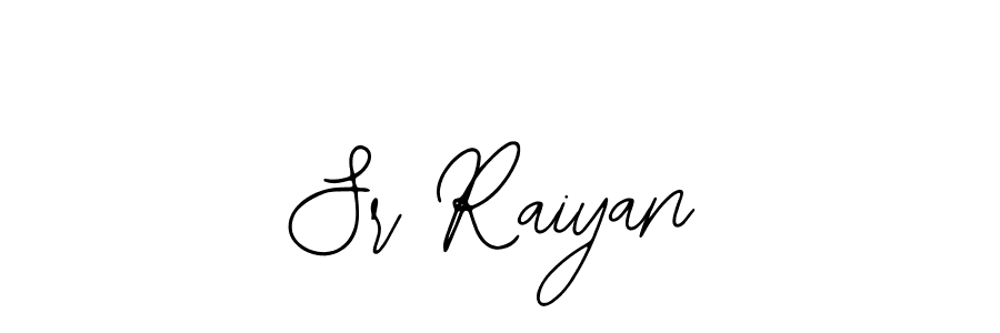 Design your own signature with our free online signature maker. With this signature software, you can create a handwritten (Bearetta-2O07w) signature for name Sr Raiyan. Sr Raiyan signature style 12 images and pictures png