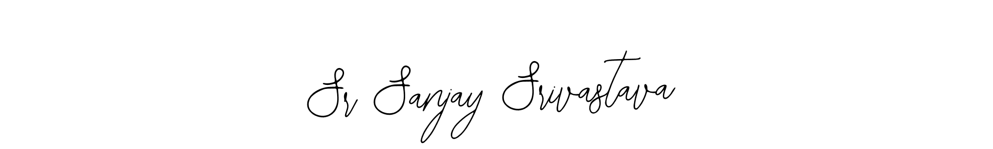 Use a signature maker to create a handwritten signature online. With this signature software, you can design (Bearetta-2O07w) your own signature for name Sr Sanjay Srivastava. Sr Sanjay Srivastava signature style 12 images and pictures png