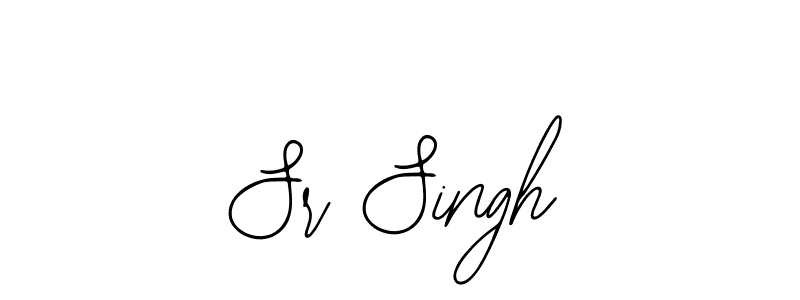 It looks lik you need a new signature style for name Sr Singh. Design unique handwritten (Bearetta-2O07w) signature with our free signature maker in just a few clicks. Sr Singh signature style 12 images and pictures png
