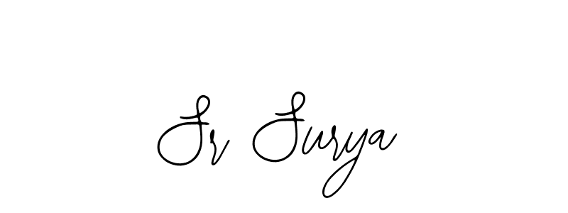 Create a beautiful signature design for name Sr Surya. With this signature (Bearetta-2O07w) fonts, you can make a handwritten signature for free. Sr Surya signature style 12 images and pictures png