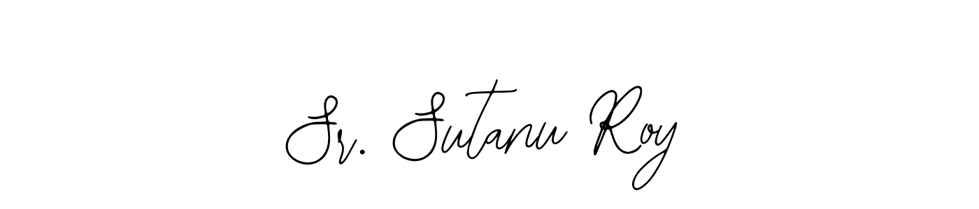 Make a short Sr. Sutanu Roy signature style. Manage your documents anywhere anytime using Bearetta-2O07w. Create and add eSignatures, submit forms, share and send files easily. Sr. Sutanu Roy signature style 12 images and pictures png