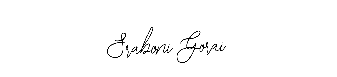 How to make Sraboni Gorai signature? Bearetta-2O07w is a professional autograph style. Create handwritten signature for Sraboni Gorai name. Sraboni Gorai signature style 12 images and pictures png