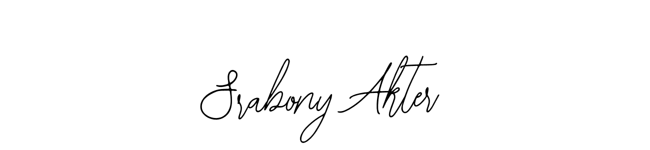 Make a beautiful signature design for name Srabony Akter. With this signature (Bearetta-2O07w) style, you can create a handwritten signature for free. Srabony Akter signature style 12 images and pictures png